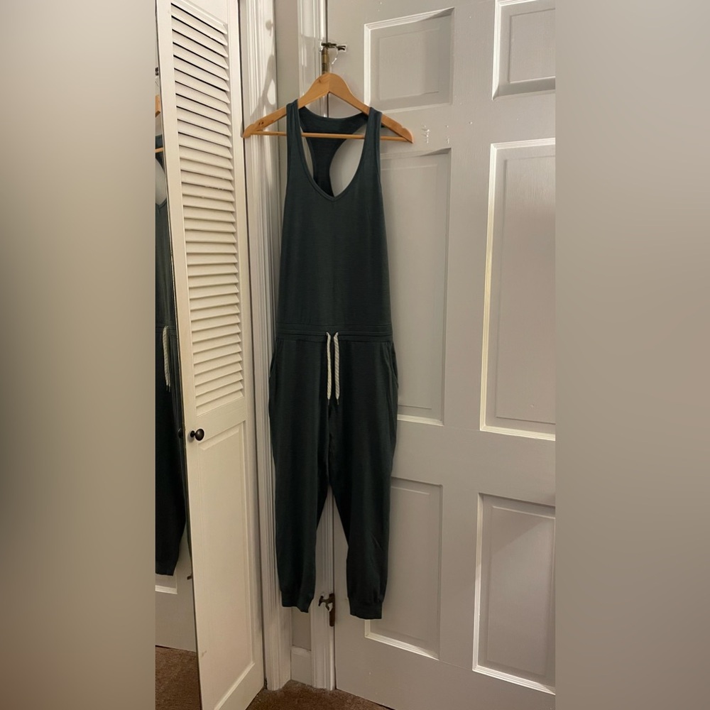 Vuori Dark Green Jumpsuit